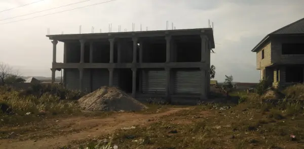 Four plots of Land by the main road for Sale at Kasoa Jei River