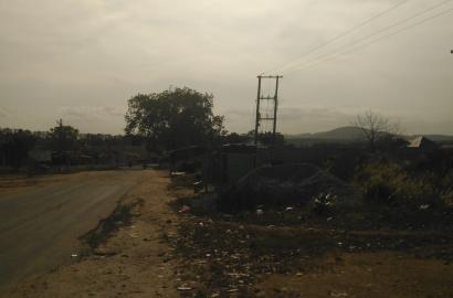 One plot of land by main road at Kasoa Jei River