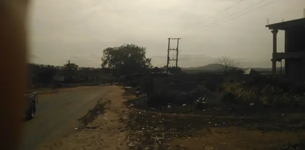 One plot of land by main road at Kasoa Jei River